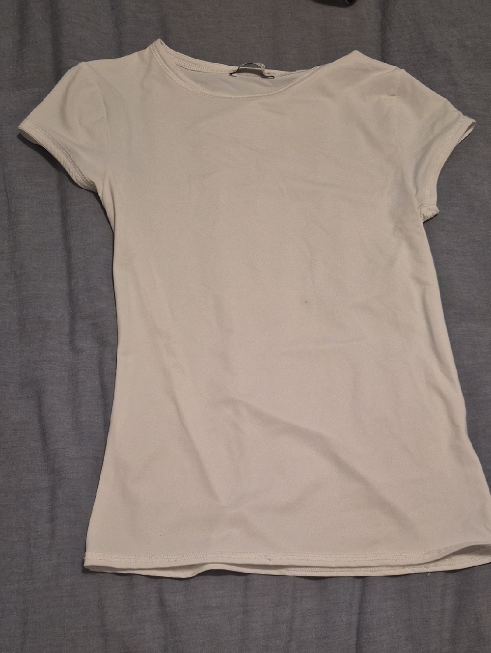 Zara white tight top